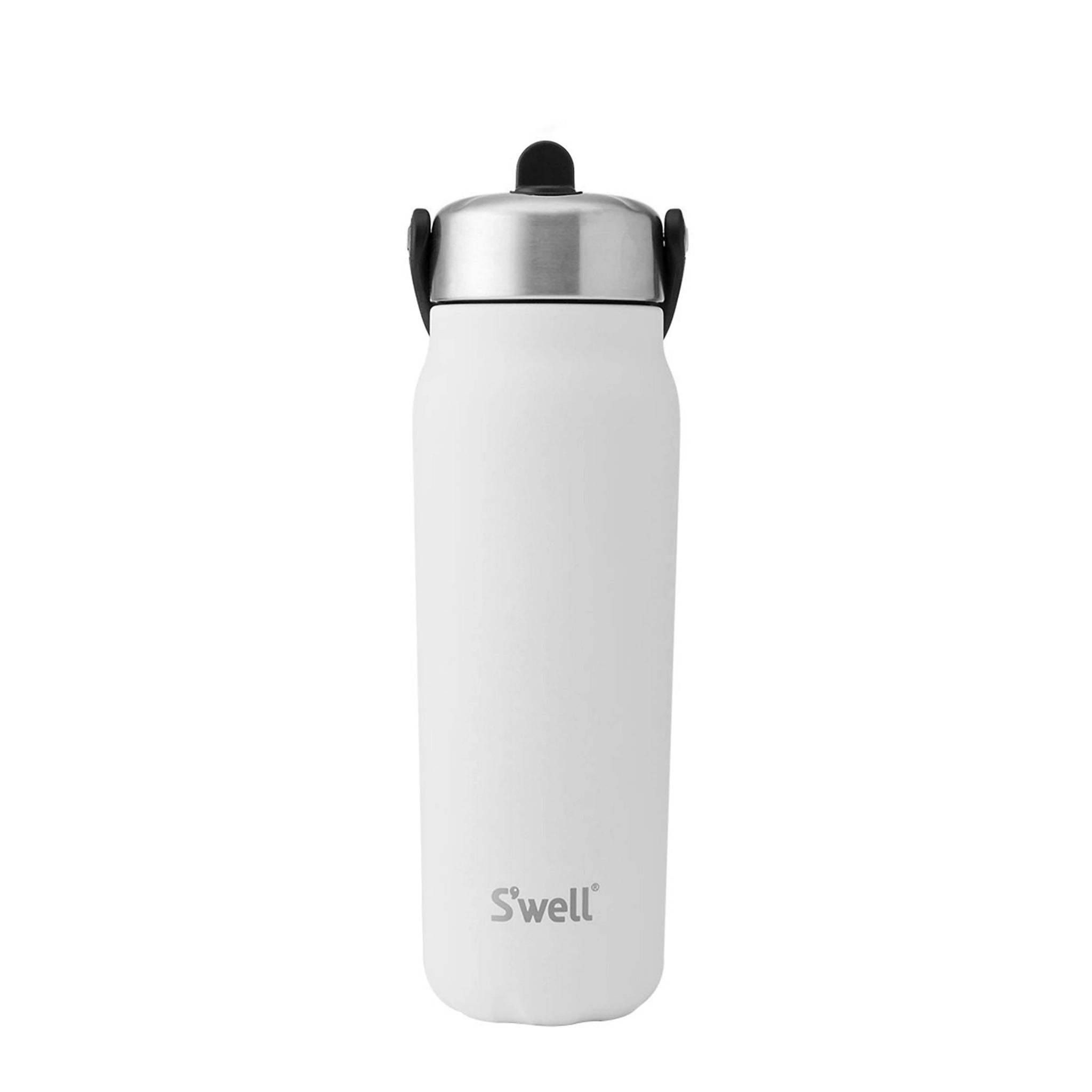 Sticla termoizolant cu pai alb 700ml S'well Explorer Moonstone - Eclair.md