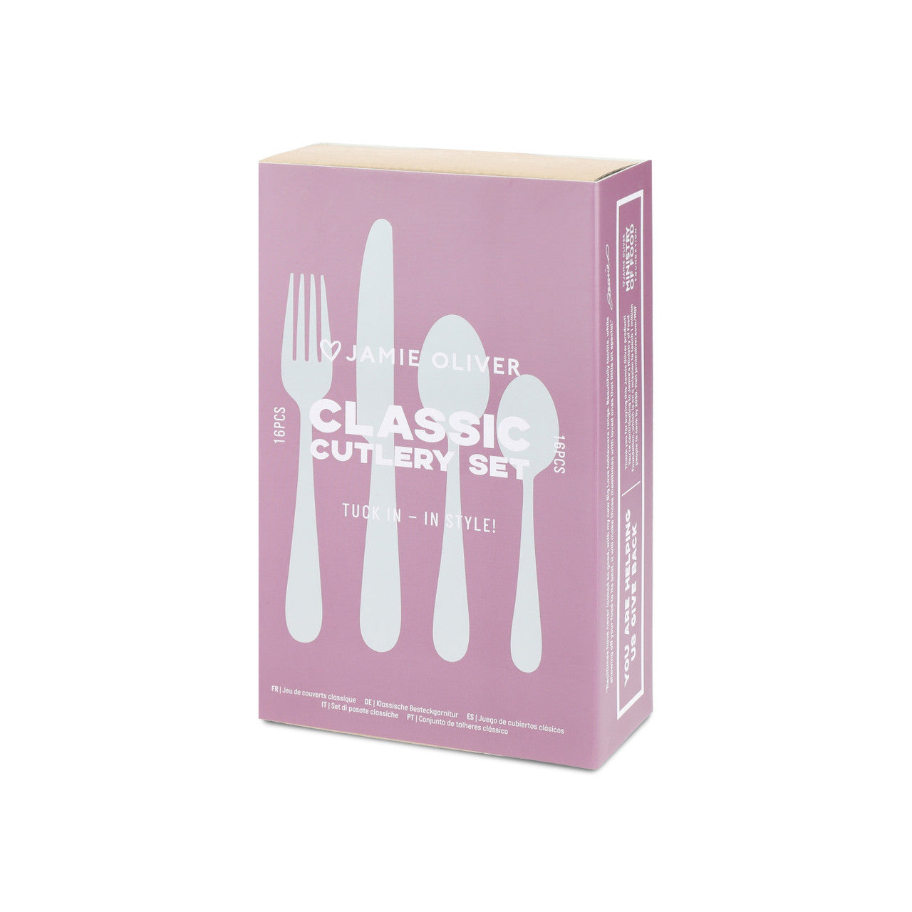 Set de tacâmuri Jamie Oliver Big Love, cu finisaj antic, 16 piese