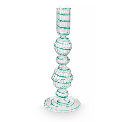 Suport pentru lumanare albastru - Eclair.md