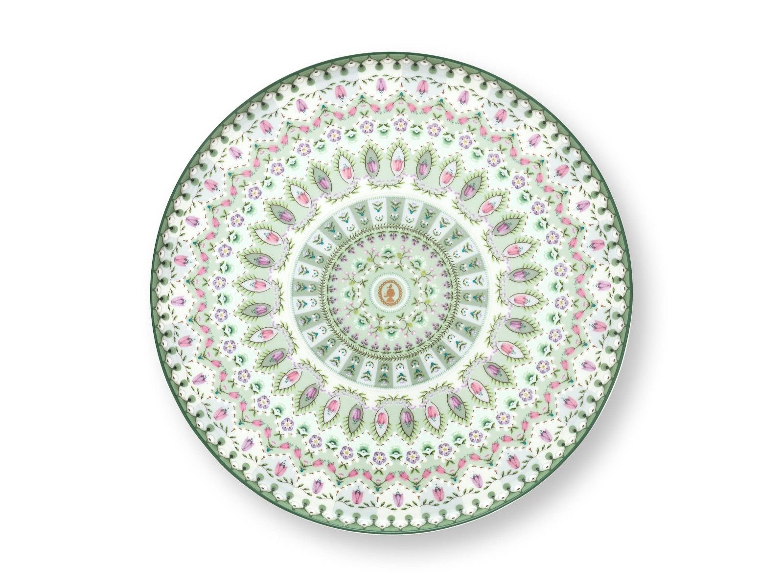Suport pentru tort 21cm Lily & Lotus verde deschis - Eclair.md