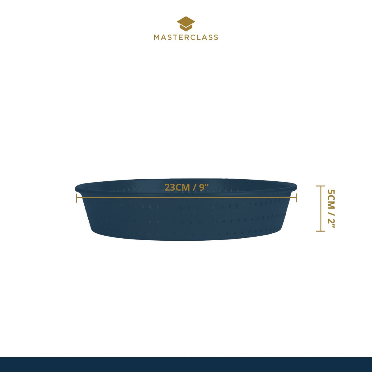 Formă adâncă pentru tarte și plăcinte MasterClass, 23 cm