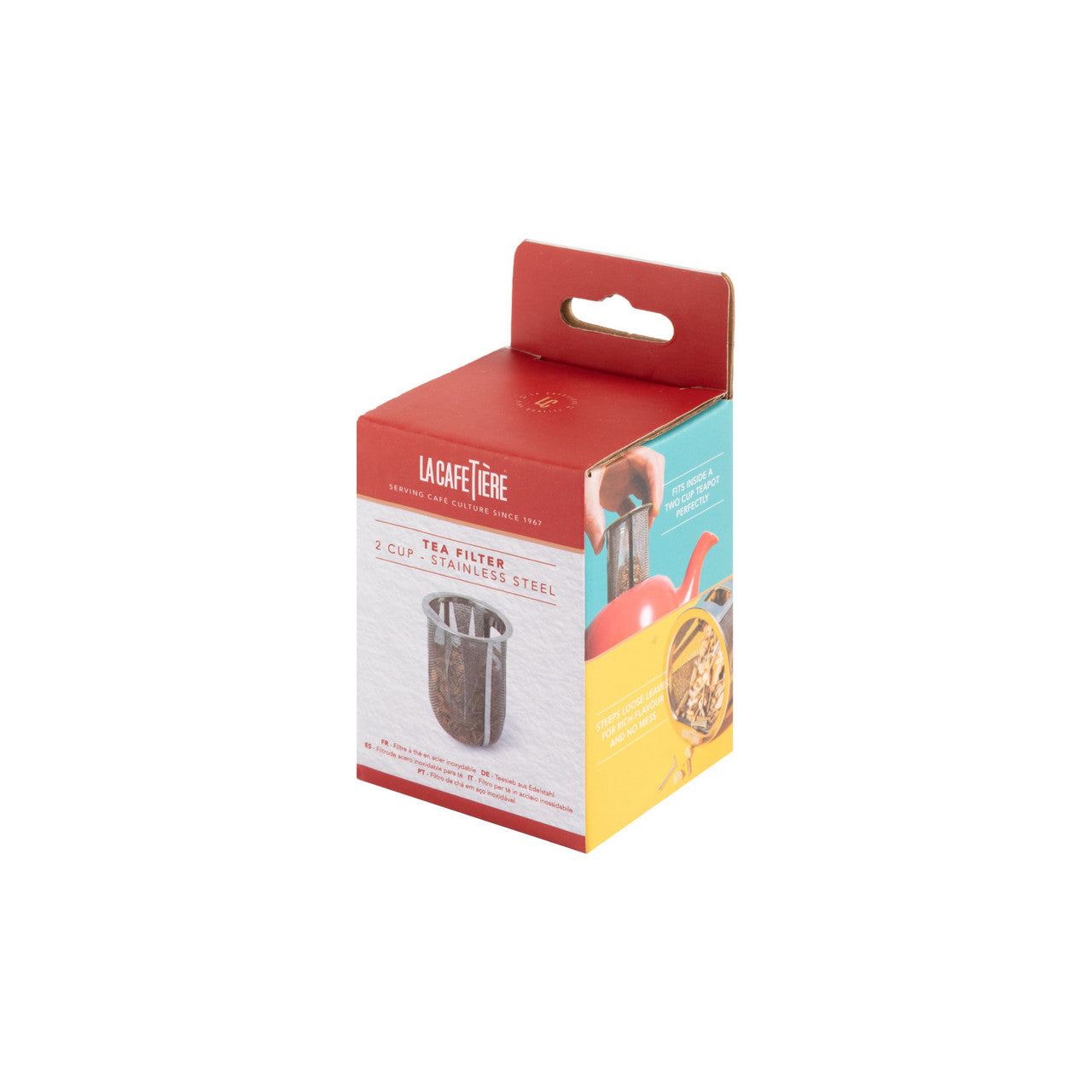 Infuzor din plasă de oțel Inoxidabil La Cafetière, argintiu