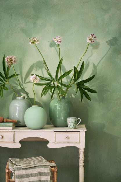 Vaza din metal 32cm verde - Eclair.md