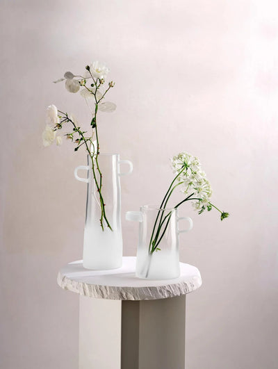 Vaza din sticla 17cm Rayu Glass - Eclair.md