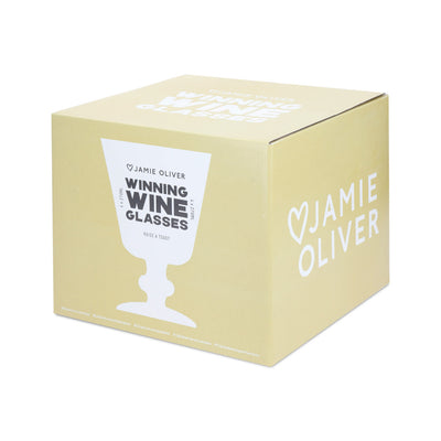 Set 4 pahare de vin 270 ml, Jamie Oliver, Big Love Winning Wine Glasses