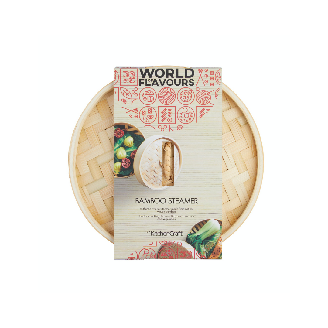 Set pentru gatit la aburi 20 cm World of Flavours