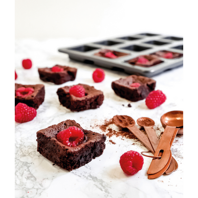 Forma pentru 12 Individual Brownie Non-Stick