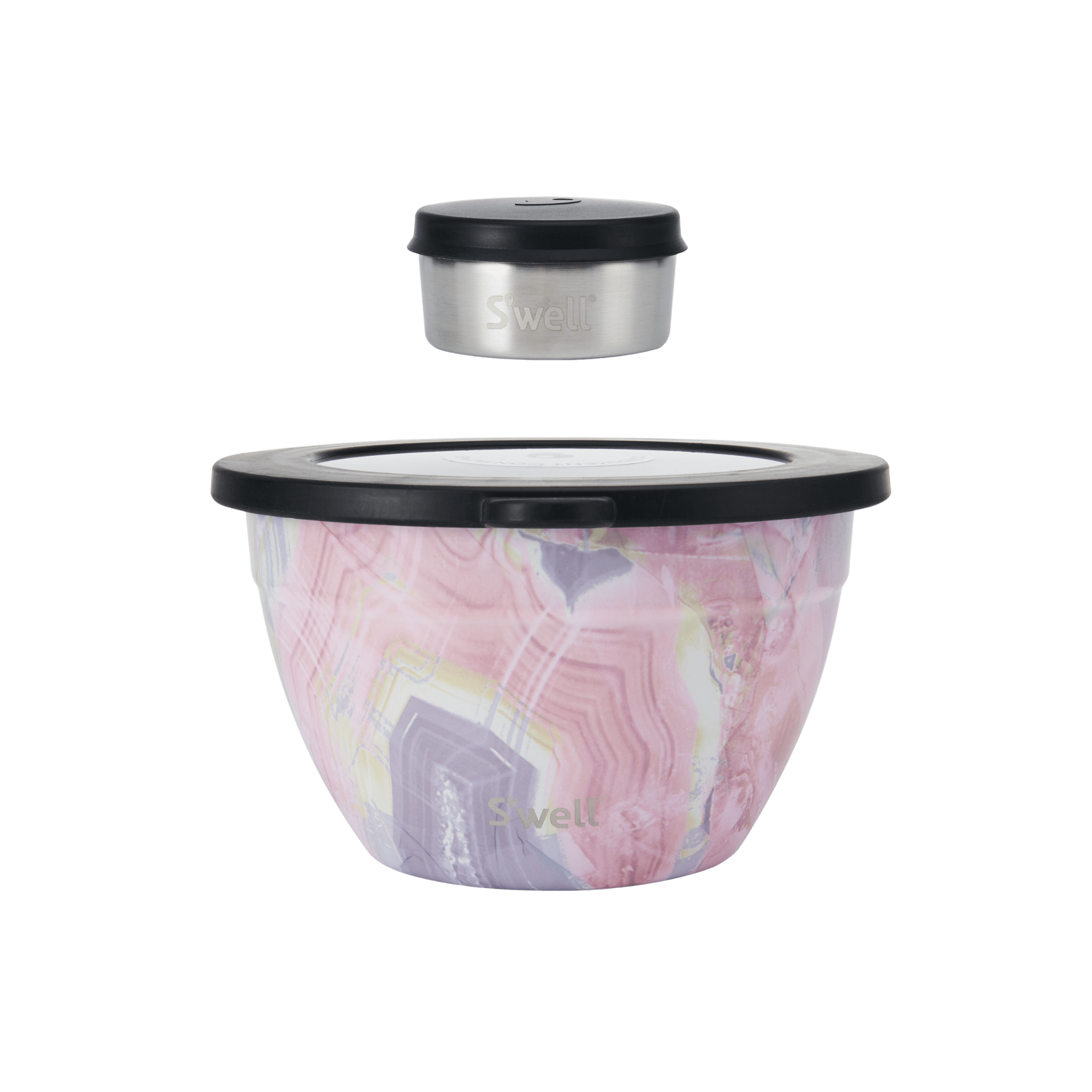 Bol pentru salata 1.9L Geode Rose - Eclair.md