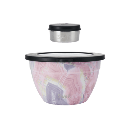 Bol pentru salata 1.9L Geode Rose - Eclair.md