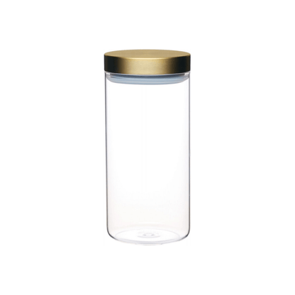 Borcan de depozitare 1500ml Airtight Brass Lid - Eclair.md