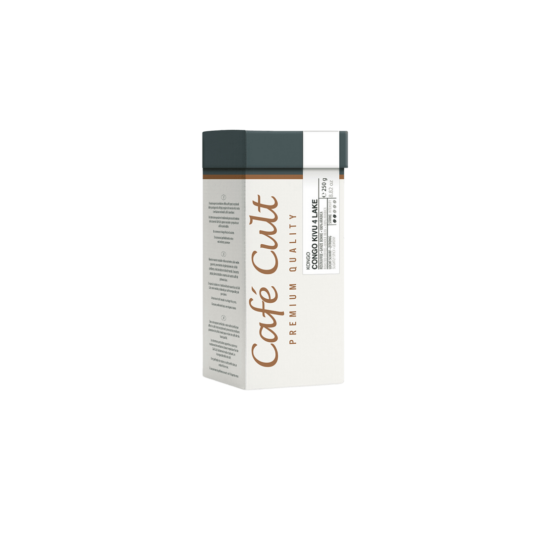 Cafea arabica premium Congo Kivu 4 Lake 250g - Eclair.md