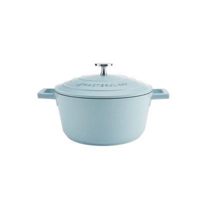 Castron 2.5L Cast Aluminium Pastel Blue - Eclair.md