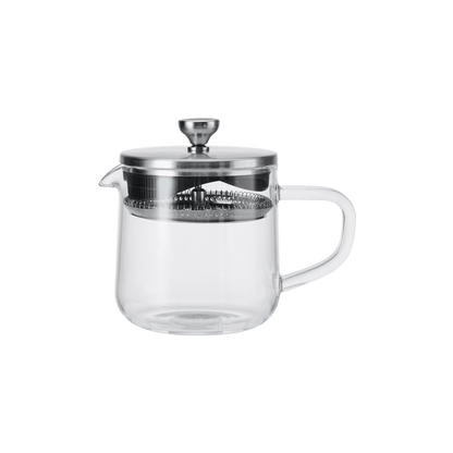 Ceainic 550ml din sticla cu infuzor din inox - Eclair.md