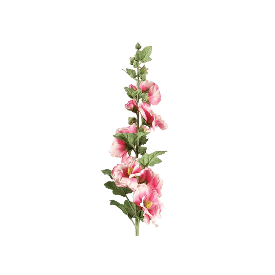 Floare 87.6cm Althaea Rosea Kathi roz - Eclair.md