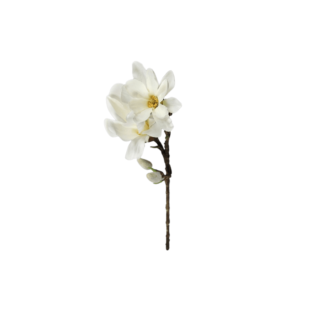 Floare de Magnolie 62cm alba - Eclair.md