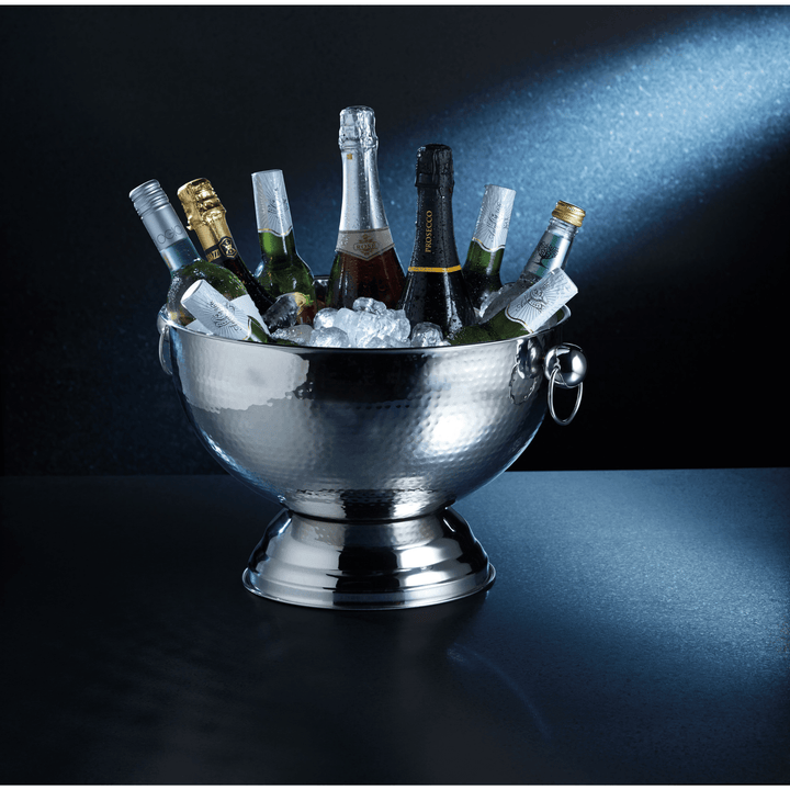Frapiera Hammered Stainless Steel Champagne Bowl - Eclair.md
