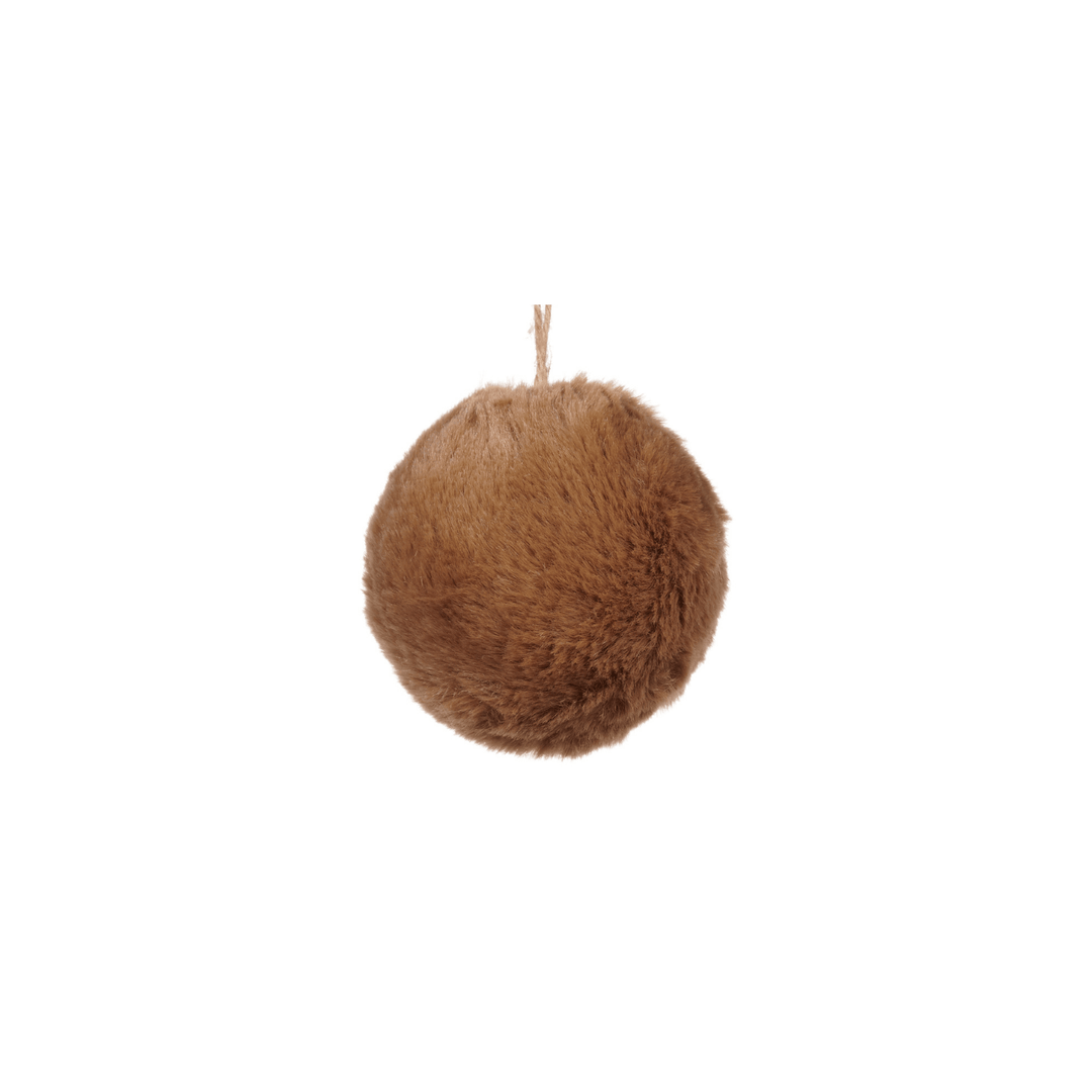 Glob pentru brad Fur Ball Brown - Eclair.md