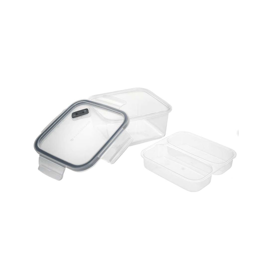 Lunch Box cu 3 compartimente 800ml Eco Snap - Eclair.md