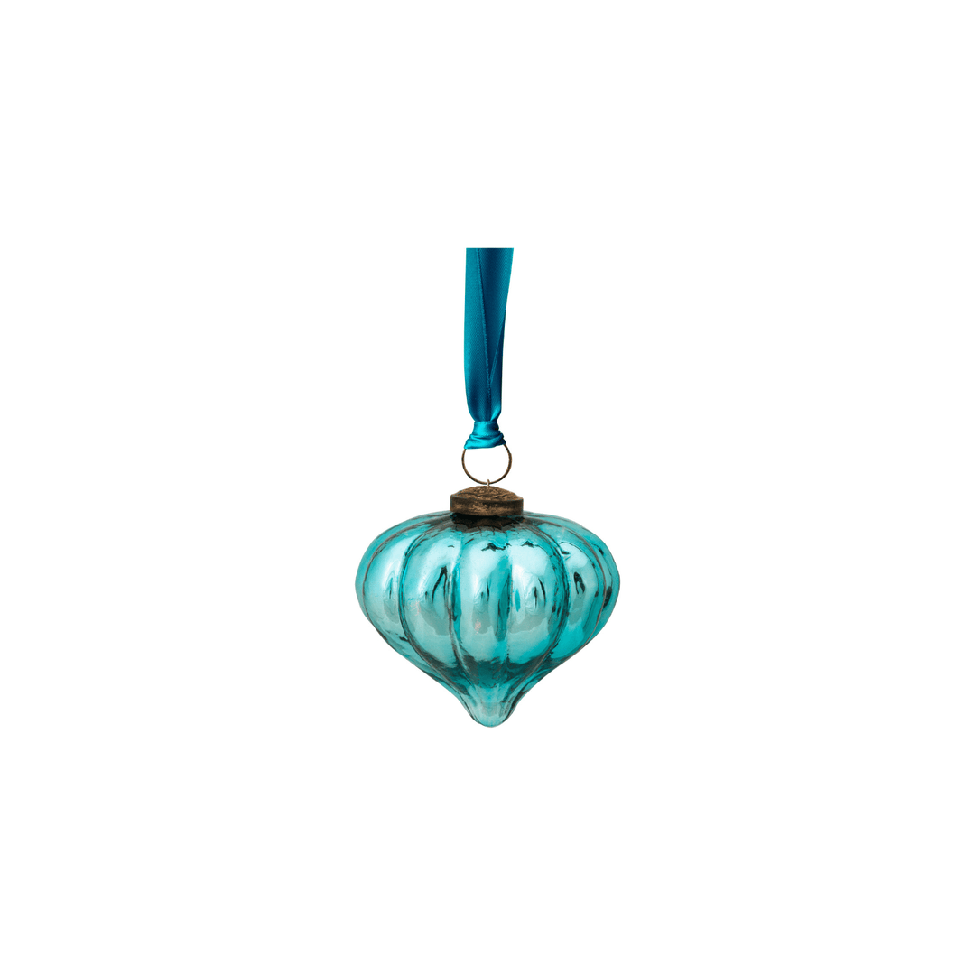Ornament Glass Light Blue - Eclair.md