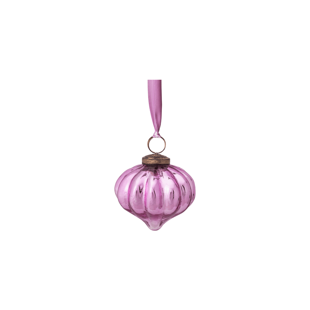 Ornament Glass Light Pink - Eclair.md