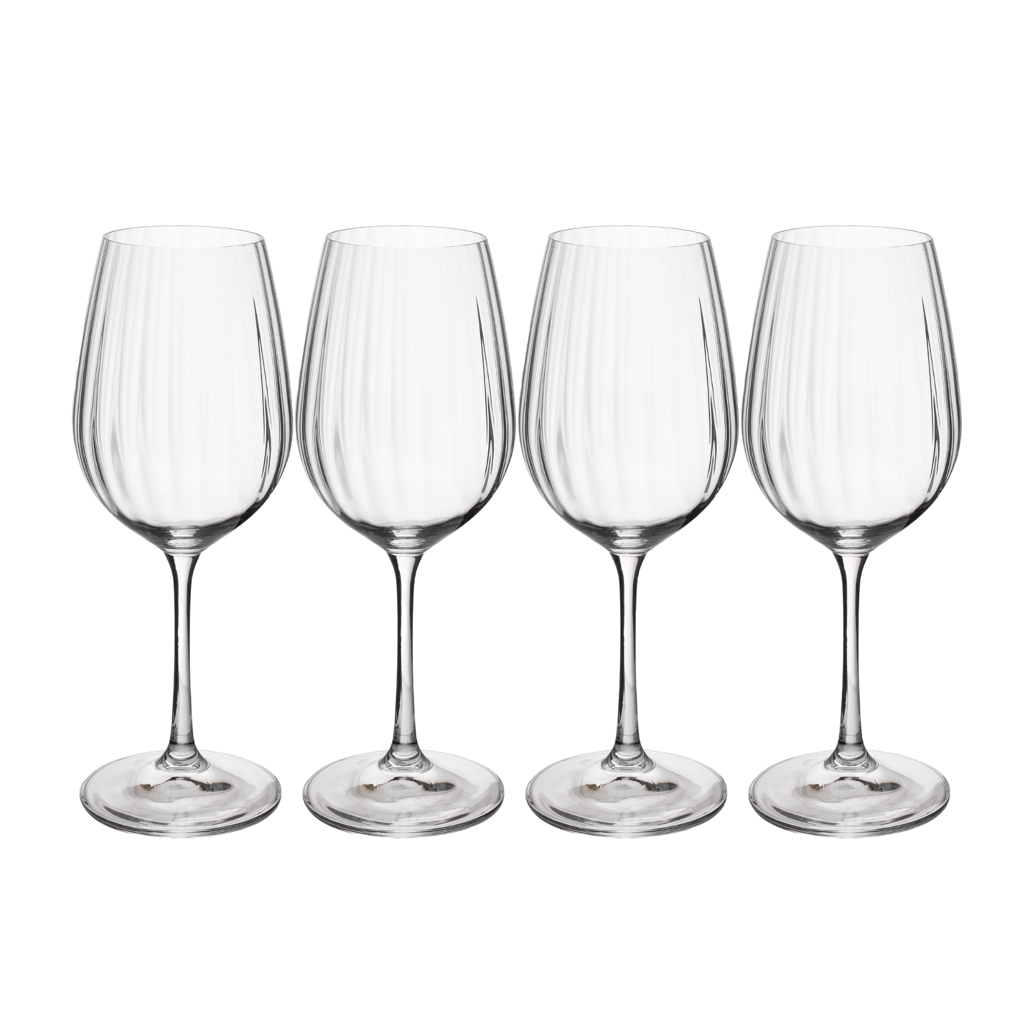 Set 4 pahare 350ml pentru vin alb Treviso - Eclair.md