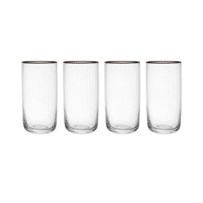 Set 4 pahare 510ml pentru apa Sorrento - Eclair.md