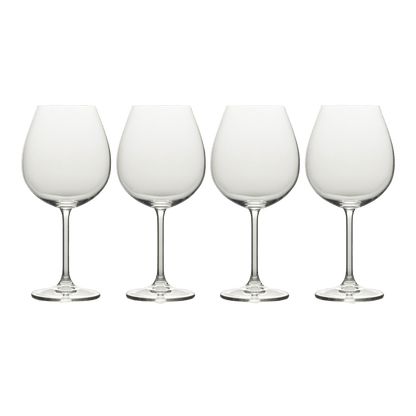 Set 4 pahare 610ml pentru vin bordo Julie - Eclair.md