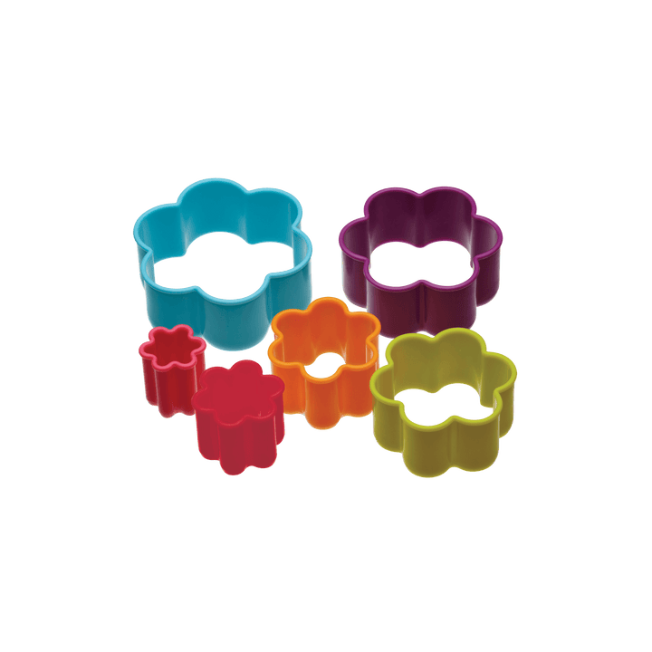 Set 6 forme Flower Cookie Cutters - Eclair.md