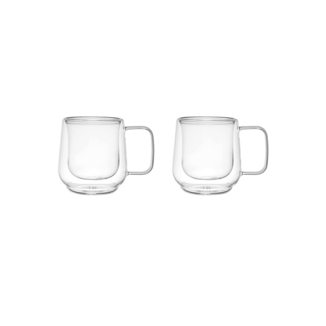 Set cesti espresso 2x100ml Siena Glasses - Eclair.md