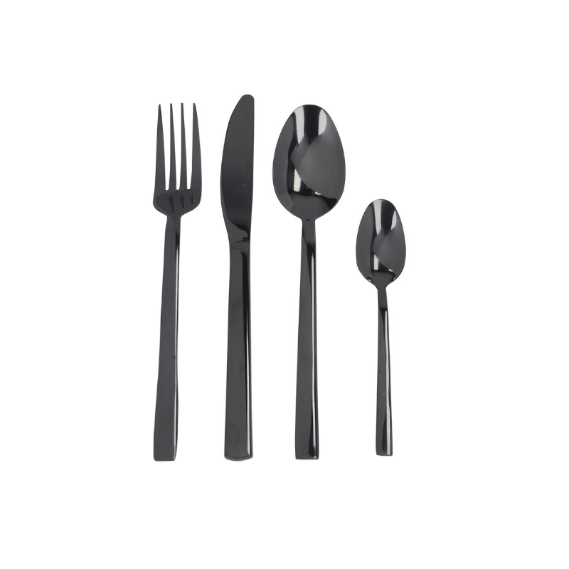 Set tacamuri 16 piese Ciara Diseno Black - Eclair.md