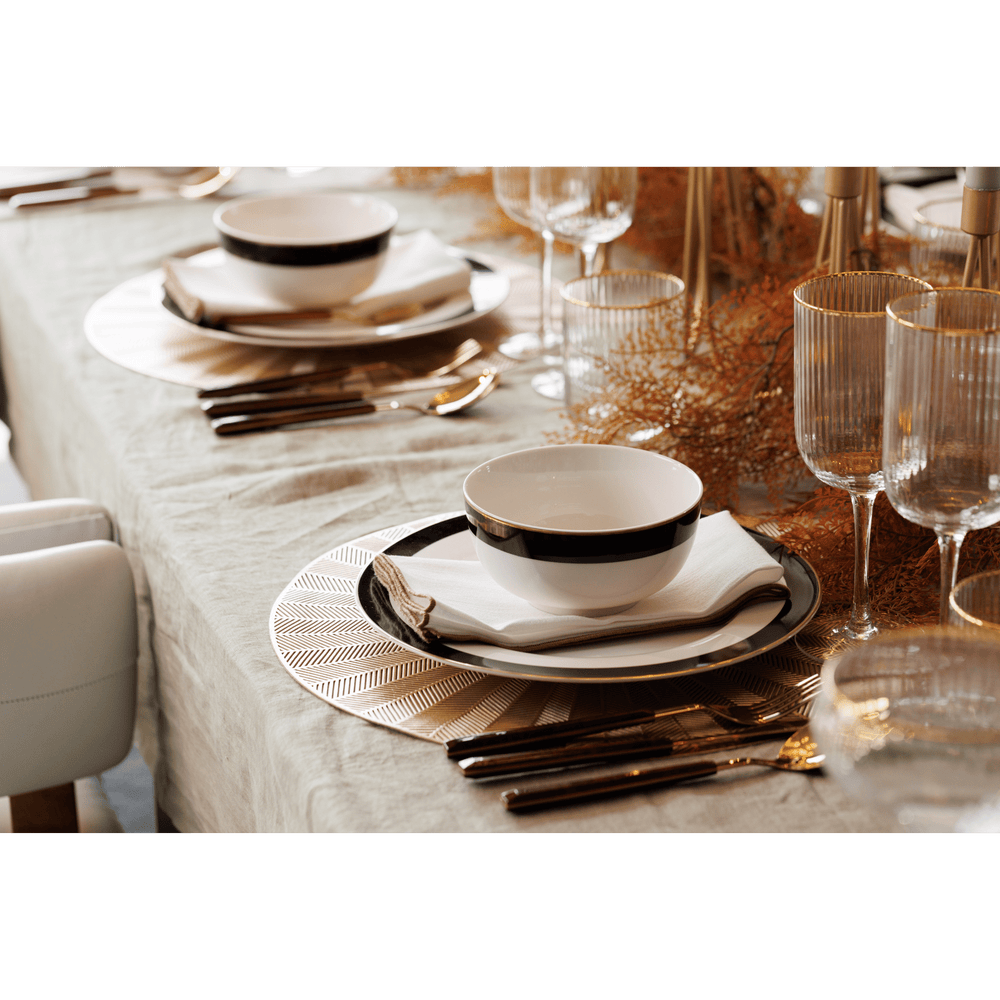Set vesela 12 piese Luxe Deco China - Eclair.md