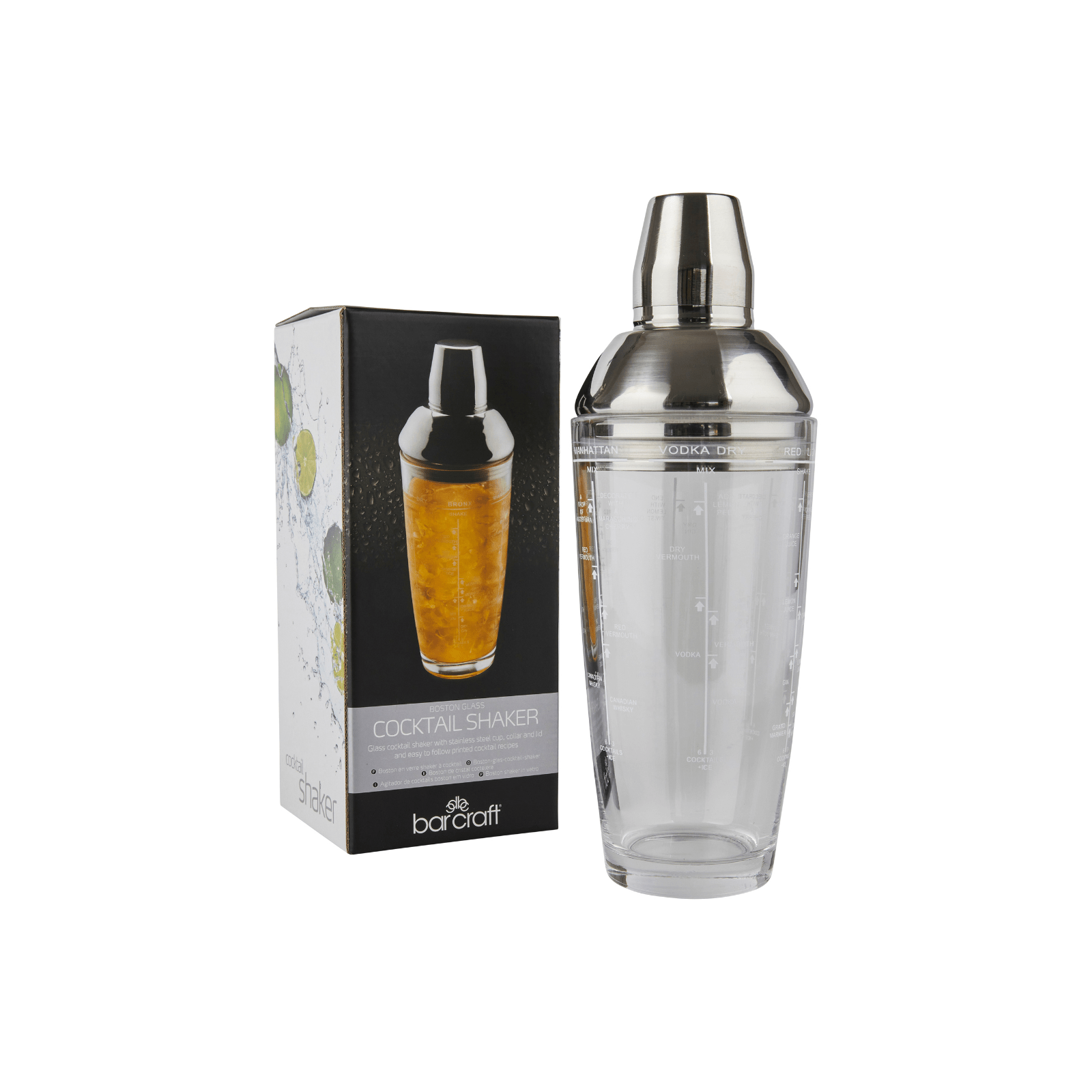 Shaker 700ml Boston Cocktail - Eclair.md