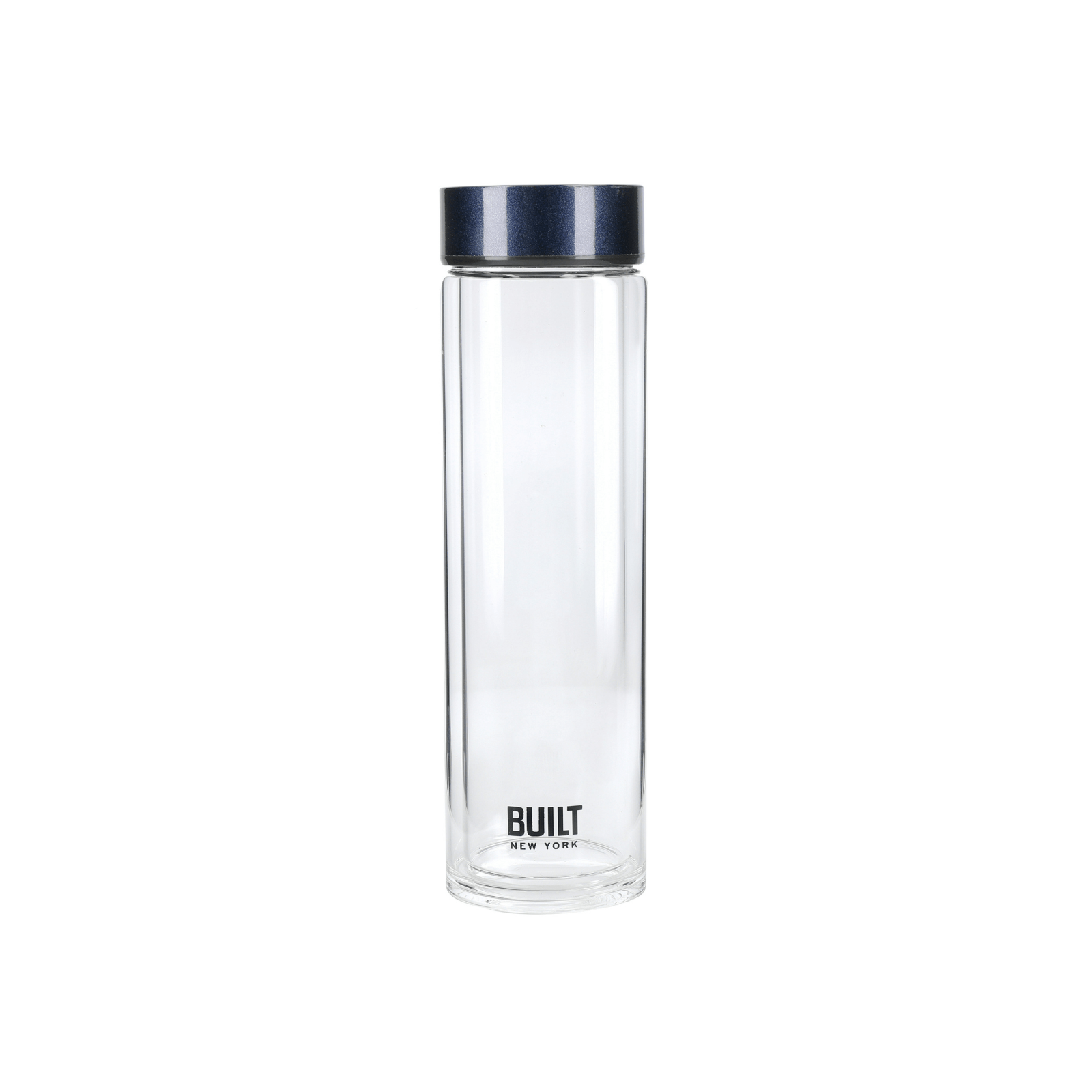 Sticla pentru apa 450ml Glass Midnight Blue - Eclair.md