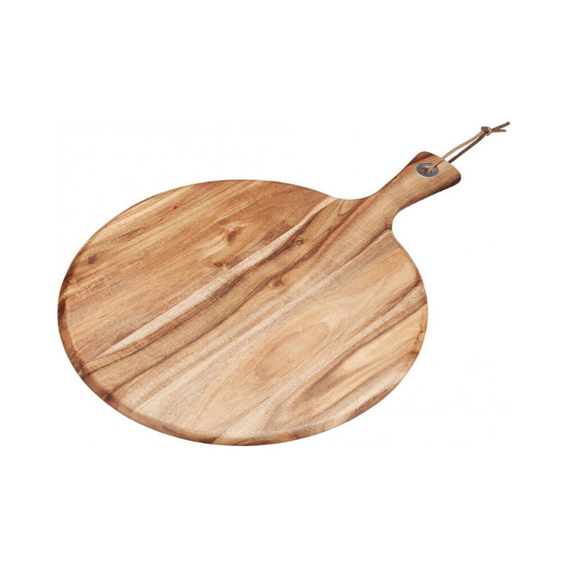 Tocator Wood Round Serving Paddle Board - Eclair.md