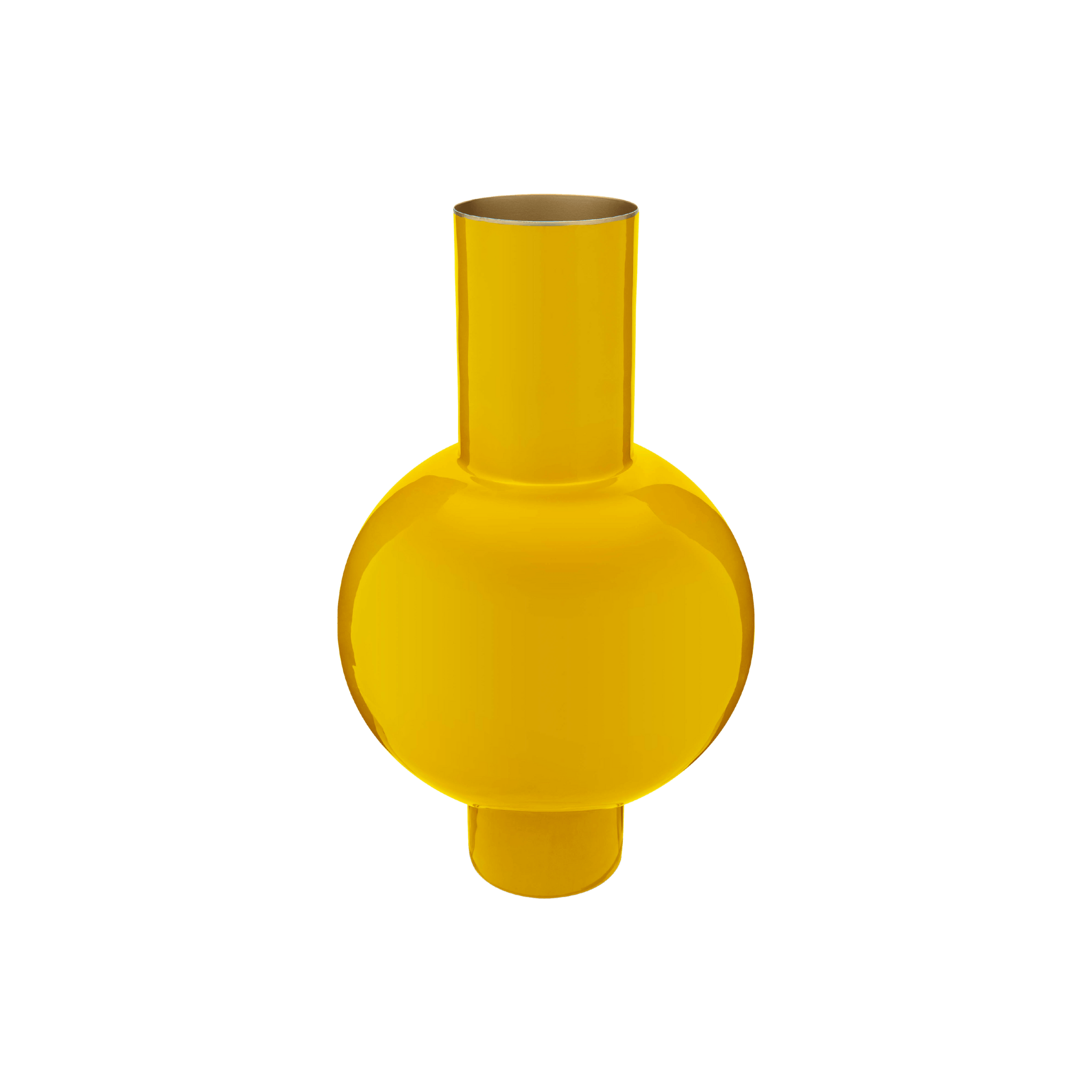 Vaza 24x40cm Metal Ocher - Eclair.md
