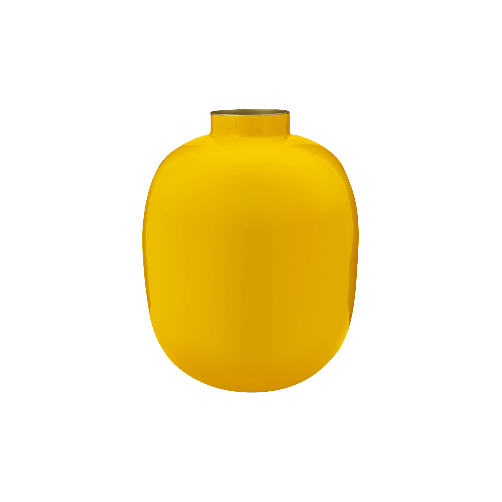 Vaza 32cm Metal Ochre - Eclair.md